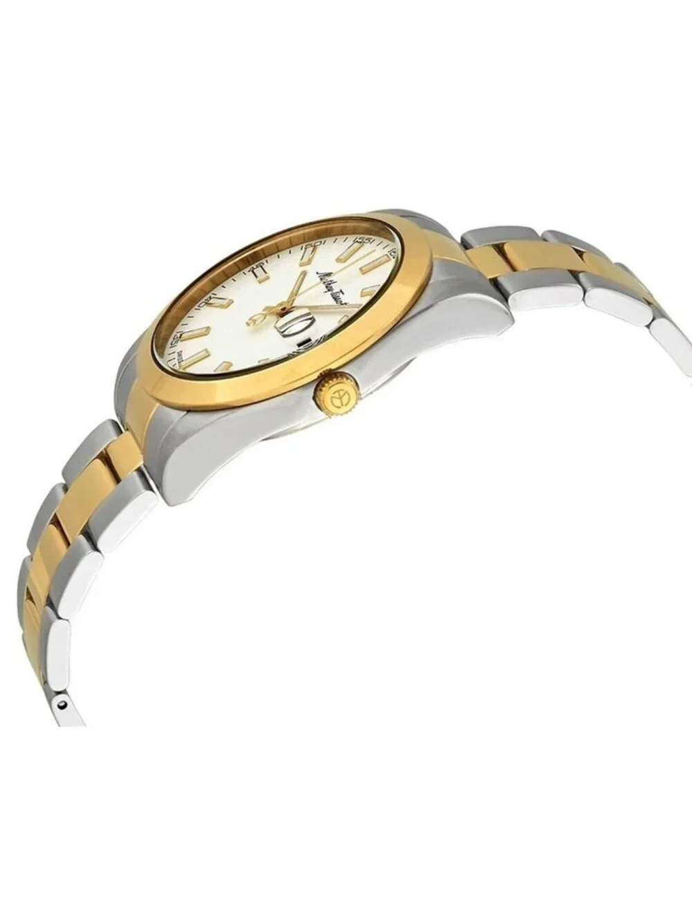 NWT Mathey-Tissot Mathey I Quartz White Dial Men's Watch